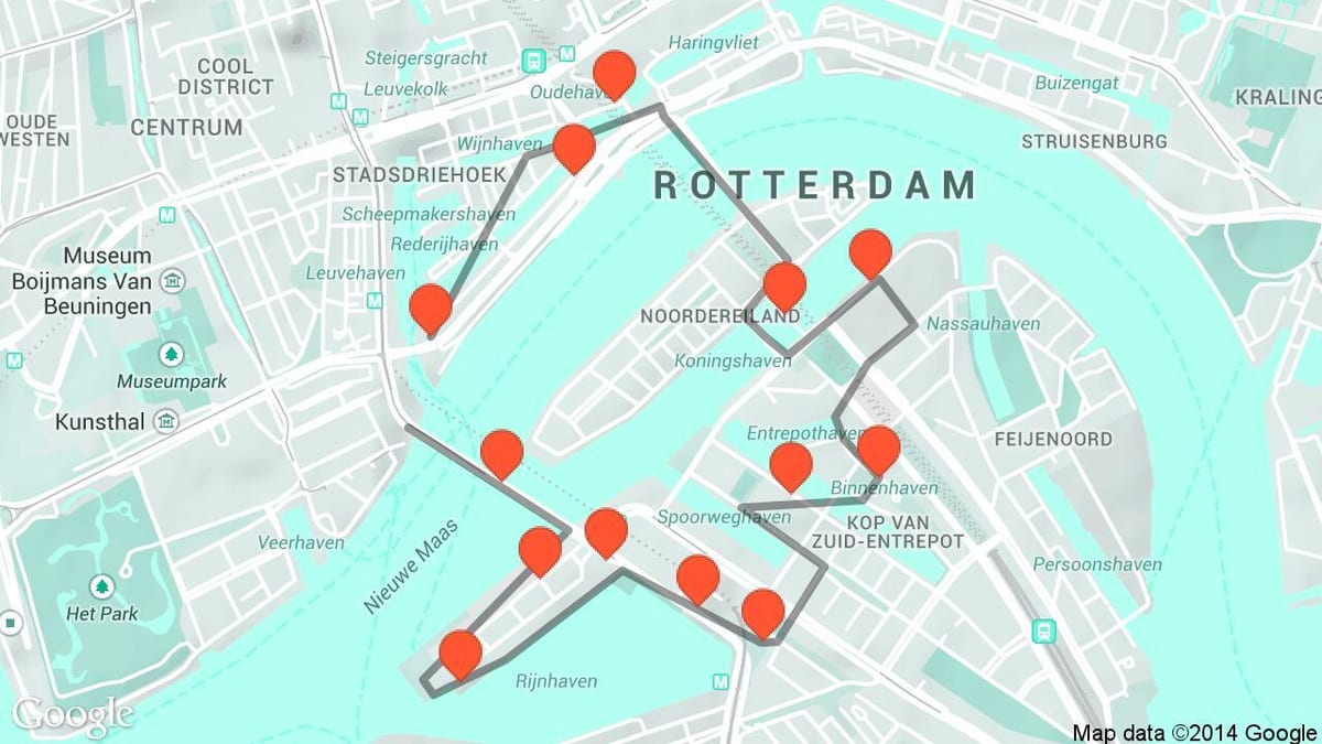 Harta e Roterdamit arkitekturës